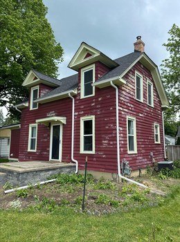 Two-Story Home Repaint before
